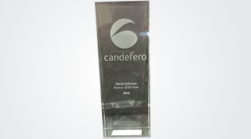 Cloud Solution Partner of the year 2016 by Candefero